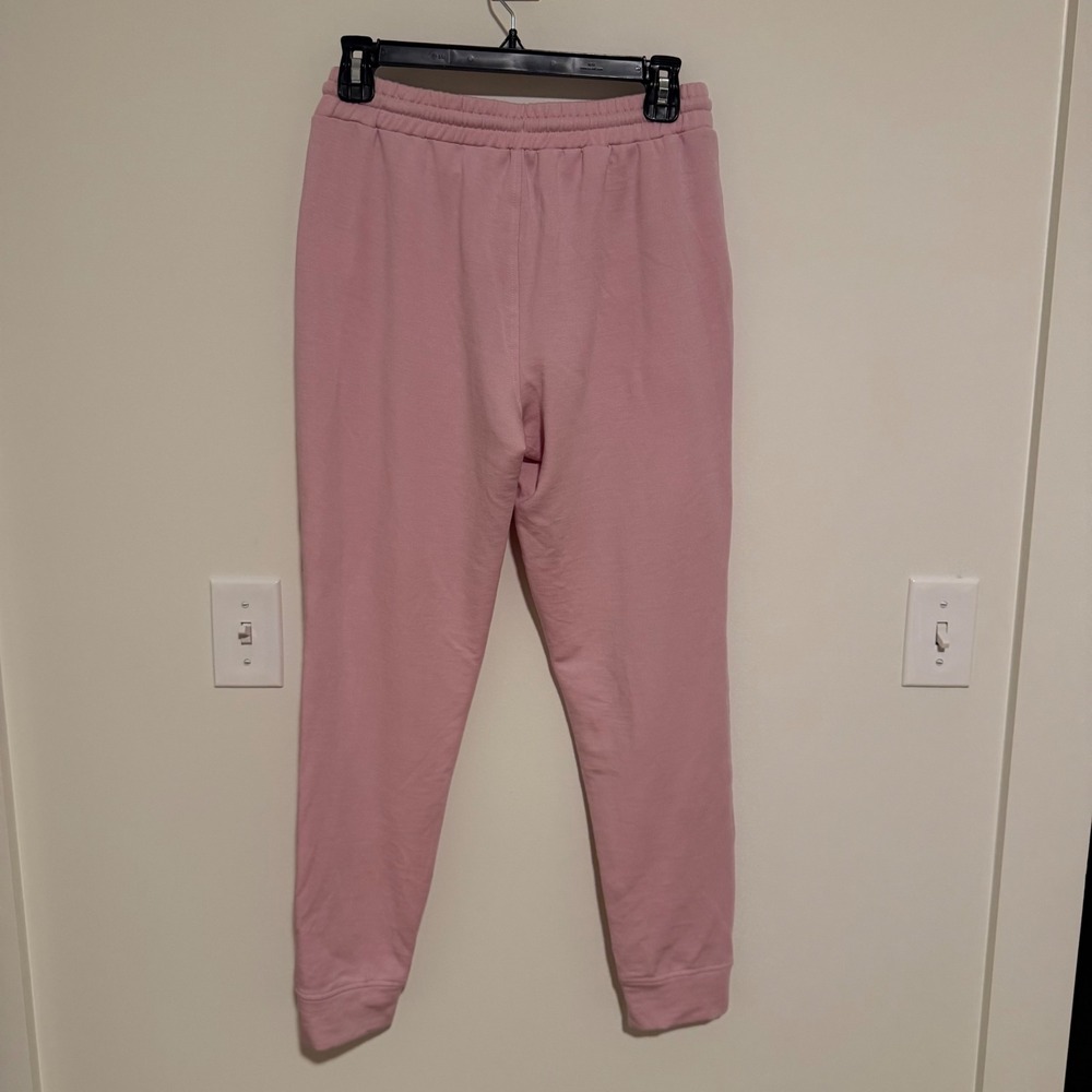 Quince Mongolian Cashmere Sweatpants Womens Size XS Pink Joggers Drawstring NWT - Picture 2 of 4